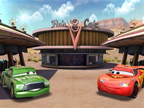 Chick Hicks vs Lightning McQueen | Cars: Fast as Lightning | Flickr