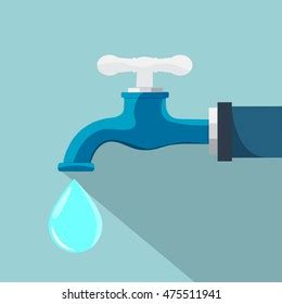 Water Tap Vector Illustration Stock Vector (Royalty Free) 475511941 ...