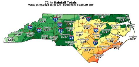 Fayetteville, NC weather forecast: Plenty of rain on the horizon