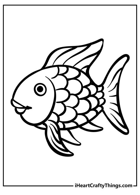 Coloring Pages Of Fishes