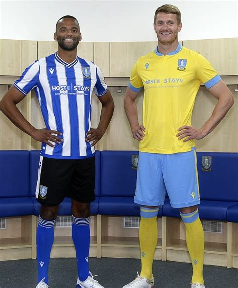 New Sheffield Wednesday Home Kit 22-23 | Yellow SWFC Away Shirt 2022-23 ...