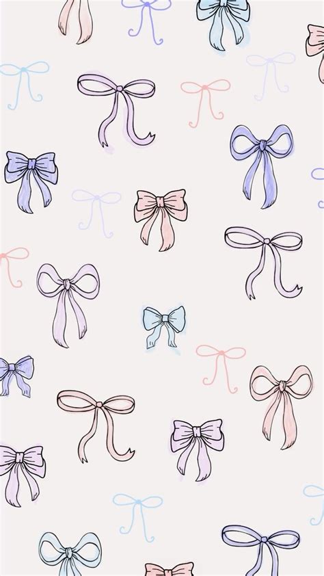 Coquette Wallpaper Valentines Wallpaper Pink IPhone Wallpaper Bow ...