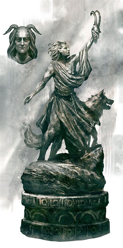 Image - Clavicus Vile Statue ESO Concept Art.jpg | Elder Scrolls | FANDOM powered by Wikia