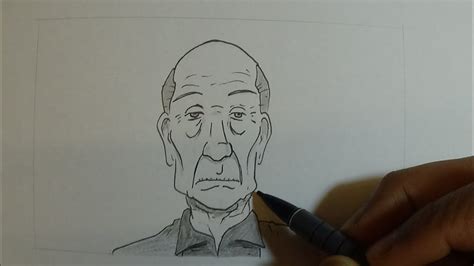 How To Draw An Old Man Easy : How To Draw An Old Man | Bodaswasuas