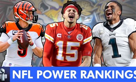 2023 NFL Power Rankings: All 32 NFL Teams From Worst To First Following The 2023 NFL Draft - VCP ...