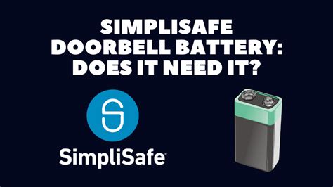 SimpliSafe Doorbell Battery: Everything You Need to Know - Robot Powered Home