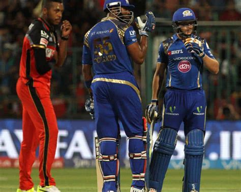 RCB vs MI IPL 2016 T20 Match 41st: Live Score Card and Preview