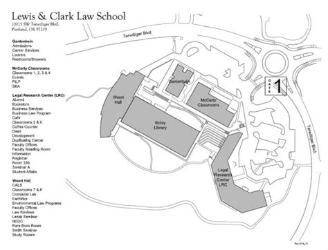 Lewis And Clark College Campus Map | map of interstate