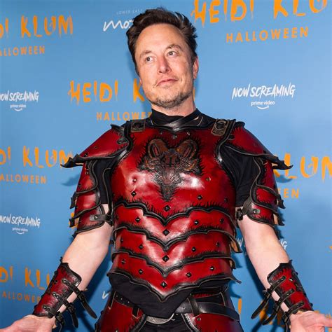 Elon Musk Makes Rare Red Carpet Appearance at Heidi Klum's Party - WireFan - Your Source for ...