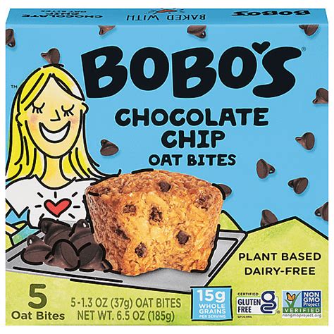 Bobo's Oat Bites, Chocolate Chip 5 ea | Cereal & Breakfast Foods | Cannata's