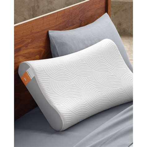 Tempur-Pedic Contour Side to Side Memory Foam Queen Pillow & Reviews ...