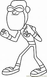 Billy Numerous Coloring Page For Kids  Free Teen Titans Go Printable sketch template