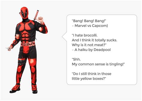 Funny Deadpool Quotes Movie , Png Download, Transparent Png - kindpng