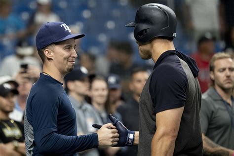 Aaron Judge Blake Snell: Rays' ace jokes with Yankees' slugger, asks ...