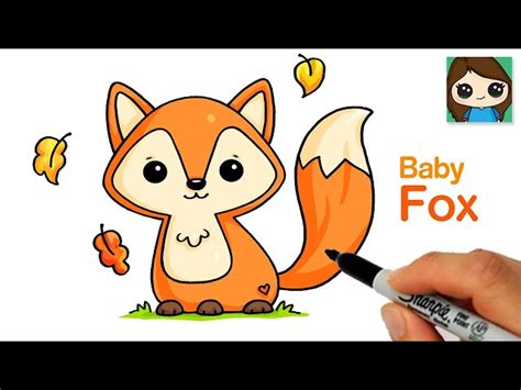 How To Draw A Baby Fox Step By Step