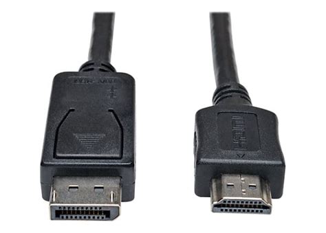 Tripp Lite 6ft DisplayPort to HDMI Adapter Cable Video / Audio Cable DP ...