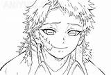 Slayer Sabito Kimetsu Yaiba Tanjiro Shinobu Zenitsu Nezuko Akaza Kocho  sketch template