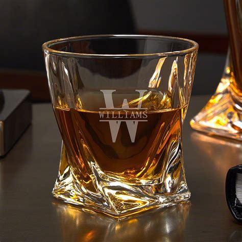 Oakmont Engraved Unique Whiskey Glass in 2020 | Whiskey gifts, Glass ...