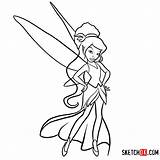 Disney Fairy Vidia Coloring Pages sketch template