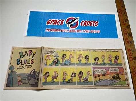 Baby Blues Comic Strip Signed By Rick Kirkman & Jerry Scott | eBay