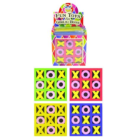 Noughts Crosses Game, Portable Hand-Held Fun, Modern Twist on ...