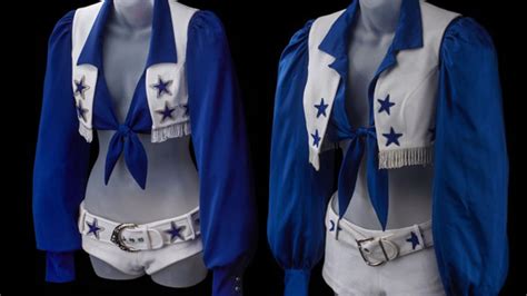 Dallas Cowboys Cheerleaders donate iconic uniforms to the museum’s ...