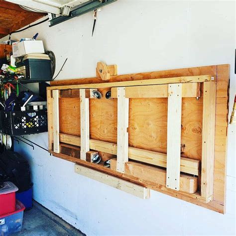 Folding Work Bench Wall Mountable.build Plans metric AUS - Etsy | Lumber sizes, Workbench plans ...