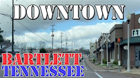 Bartlett - Tennessee - 4K Downtown Drive - YouTube