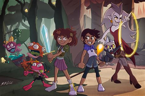 ArtStation - Amphibia/Owl House crossover