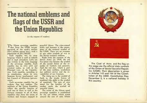 Emblems and Flags of the Soviet Republics