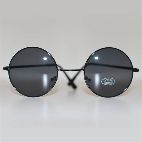 John Lennon Sunglasses – Vintage Black | Steampunk Goggles