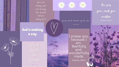 Christian Purple Wallpaper Aesthetic Laptop | Laptop wallpaper quotes, Laptop wallpaper desktop ...