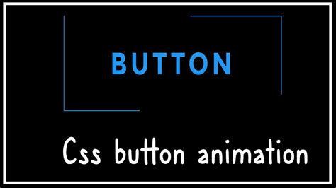 Css button animation effect - YouTube