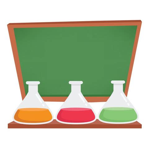 Blackboard science experiments drawing free image download