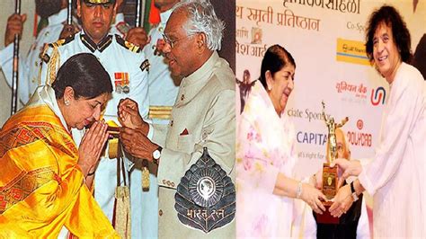 Lata Mangeshkar Awards List: भारतरत्न लता मंगेशकर यांची 7 दशकातील पुरस्कारांची सुवर्ण कमाई ...