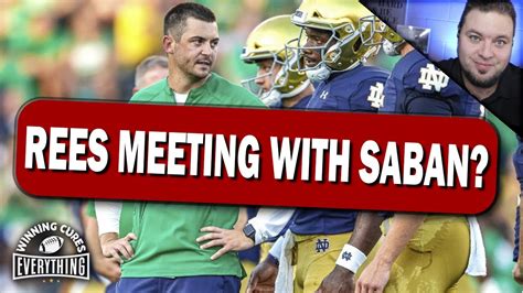 Alabama interviewing Tommy Rees, Notre Dame offensive coordinator? - Win Big Sports