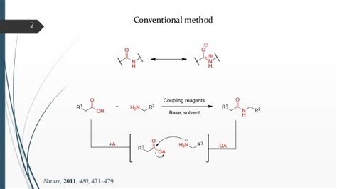 Amide bond formation