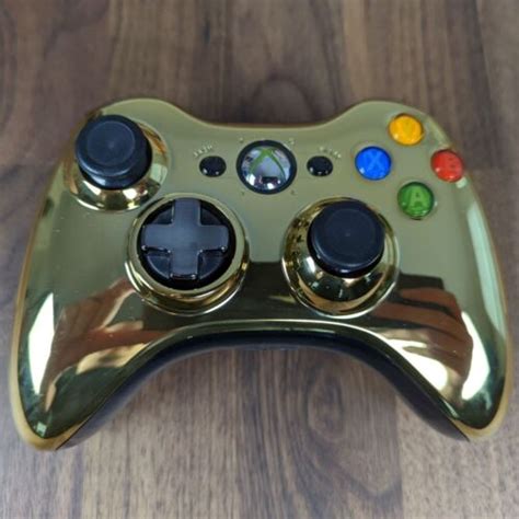 Gold Xbox 360 Controller