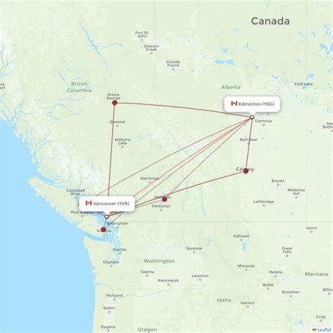 WestJet Airlines routes 2024 – map with all flights - Flight Routes