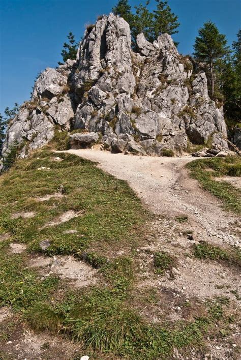 Limestone Rock Formation on Chuda Turnia in Tatry Mountains Stock Photo - Image of mountains ...