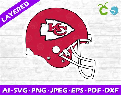 Kansas City Chiefs Helmet 2 Svg Png Chiefs Svg Kansas City | Etsy