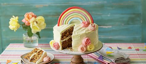 Laura's Rainbow Dessert Cake - The Great British Bake Off | The Great ...