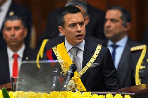 Daniel Noboa Sworn In as Ecuador's President, Vowing to Restore Peace