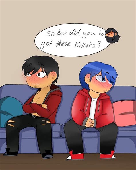 Dante x Aaron @aphmau_ I’m personally not a fan of this ship but it was ...