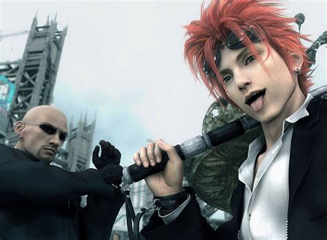 Final Fantasy VII Advent Children HD Wallpaper: Reno & Rude