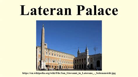 Lateran Palace - YouTube