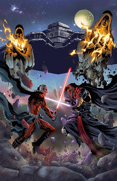 Battle of Darth Malak and Darth Revan by spidey0318 on DeviantArt ...