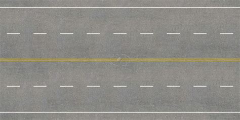 Four lane road PBR texture seamless 21587 | Road texture, Texture ...