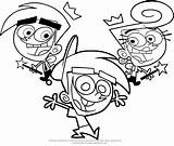 The Fairly Oddparents Coloring Pages sketch template