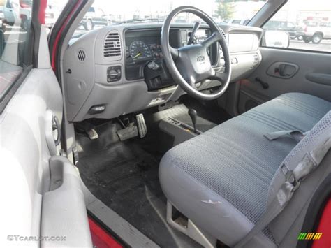 Gray Interior 1998 Chevrolet C/K K1500 Regular Cab 4x4 Photo #58795659 ...